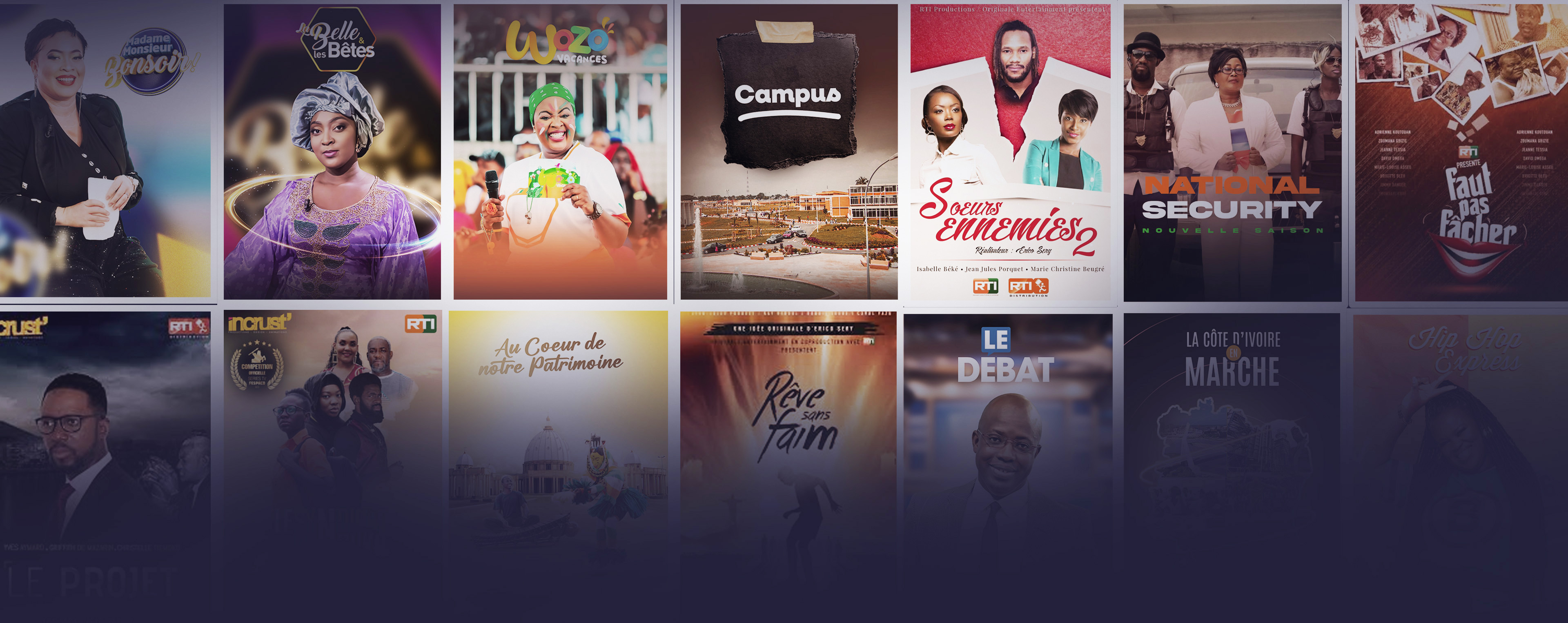 Banière de la grille des programmes